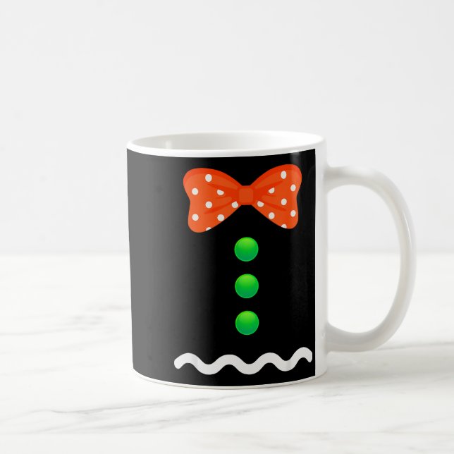 Caneca De Café Fato de Natal de Homem de Biscoito Para Crianças & (Direita)