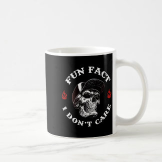 Caneca De Café Fato Divertido Eu Não Me Importo Com Esqueleto Eng