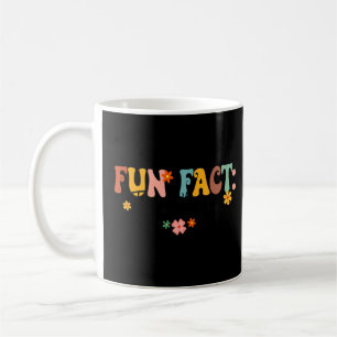 Caneca De Café Fato divertido Eu não me importo com o humor do sa