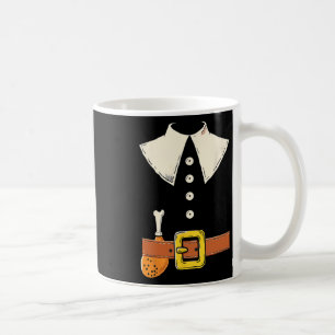 Caneca De Café Fato engraçado de peregrino perna de peru Dia de A