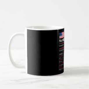 Caneca De Café Fato Nutricional Merica Engraçado América 4 De Jul