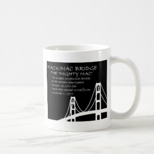 Caneca De Café Fatos da ponte Mackinac