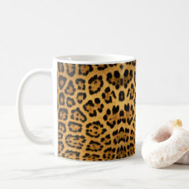 Caneca De Café Faux Jaguar Skin