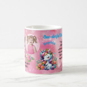 Caneca De Café Favor de Código de Barras de Aniversário Infantil 