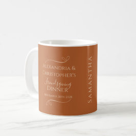 Caneca De Café Favor do Partido Janto de Amizade Personalizado