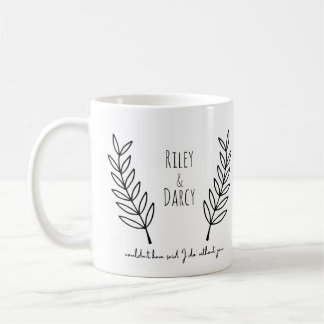 Caneca De Café Favoritos de festa de casamento
