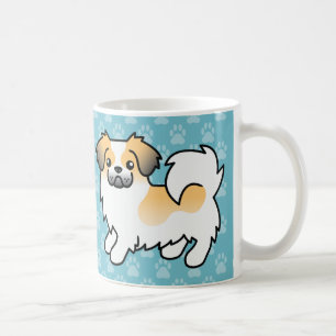 Caneca De Café Fawn Sable Partioncolor Tibetan Spaniel Cão De Car