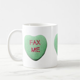 Caneca De Café Fax Me Heart