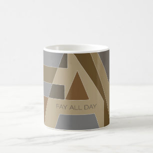 Caneca De Café FAY O DIA TODO MUG - Knoll Natural