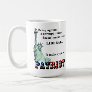 Caneca De Café Faz de você um PATRIOT