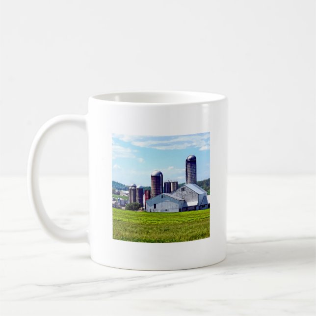 Caneca De Café Fazenda da Pensilvânia com Silos (Esquerda)