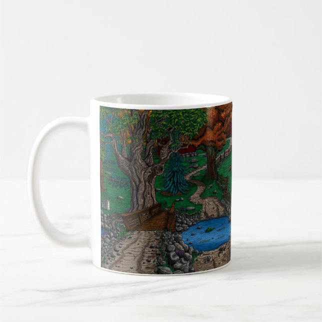 Caneca De Café Fazenda de café (Esquerda)