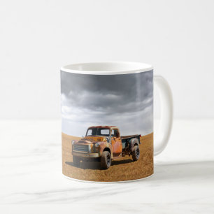 Caneca De Café Fazendas   Caminhão Antigo no Campo