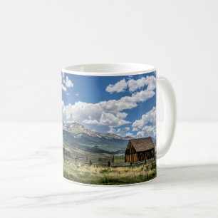 Caneca De Café Fazendas Fazenda abaixo das montanhas do Colorad