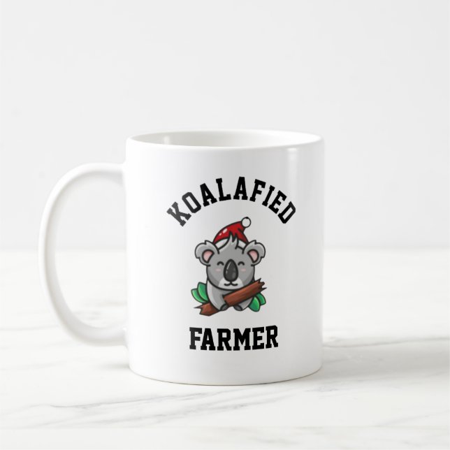 Caneca De Café Fazendeiro Koalafied (Esquerda)