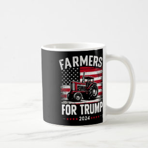 Caneca De Café Fazendeiros Patriotas Americanos Para Eleição De T