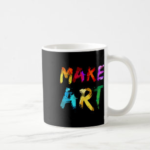 Caneca De Café Fazer Arte Pintor Artista Professor Presente Artís