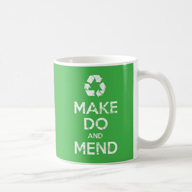 Caneca De Café Fazer com e Mend (Direita)