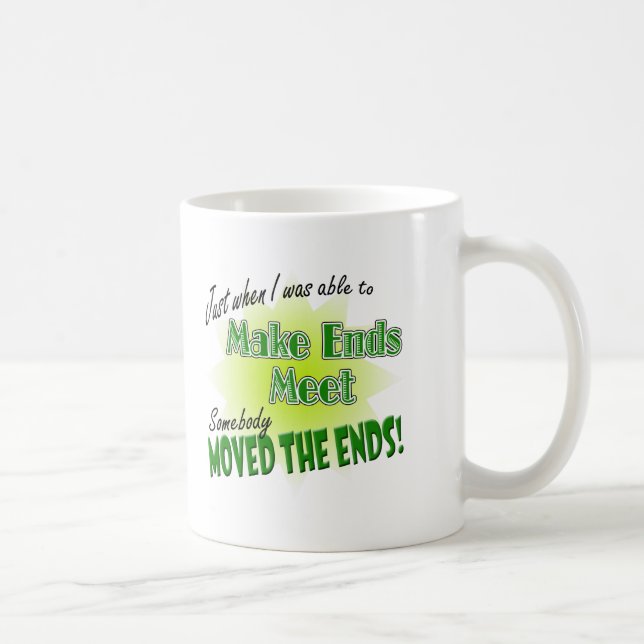 Caneca De Café Fazer com que as extremidades se encontrem (Direita)