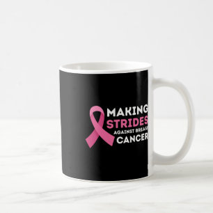 Caneca De Café Fazer Contra A Consciência Do Cancer Da Mama