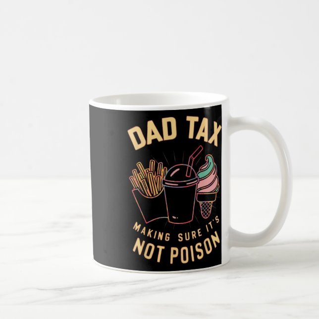 Caneca De Café Fazer de impostos com certeza que não é veneno 4 (Direita)