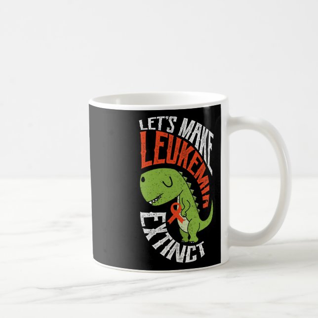 Caneca De Café Fazer Leucemia Extinta Dinossauro Hematólogo Fóssi (Direita)