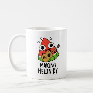 Caneca De Café Fazer Melon-dy Funny Melon Pun