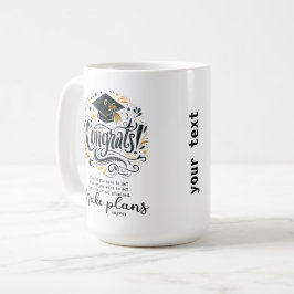 Caneca De Café Fazer planos mesmo assim