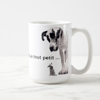 Caneca De Café Fazer-se muito pequeno -