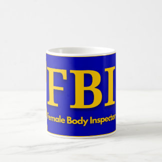 Caneca De Café FBI - Inspetora do Corpo das Mulheres - Chapéu de