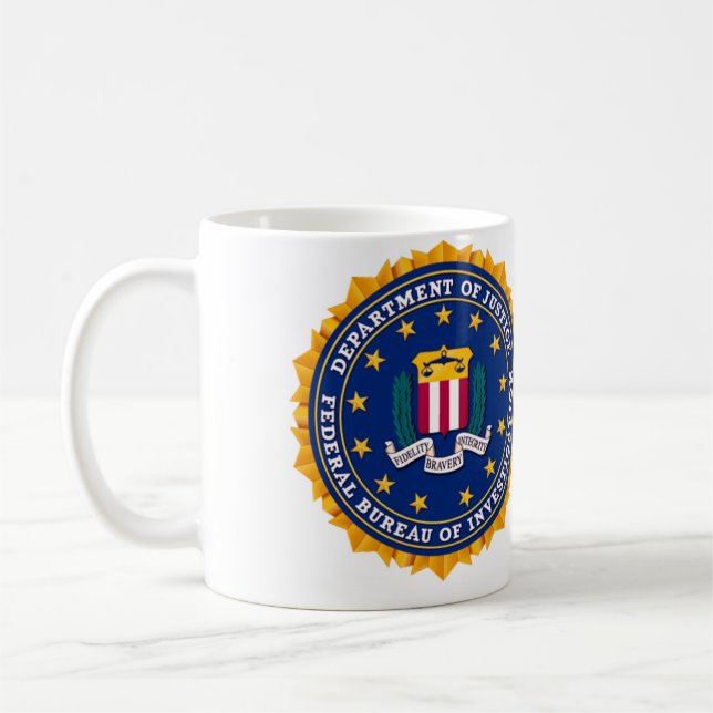 Caneca De Café FBI Mug (Esquerda)