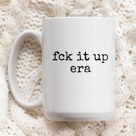 Caneca De Café Fck It Up Era Mug Funny Gift for Her or Friends