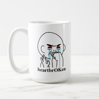 Caneca De Café FCM / Mug / heartbrOKen / Suporte / Bênçãos