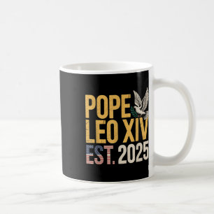 Caneca De Café Fé Cristã da Igreja Católica do Papa Leão American