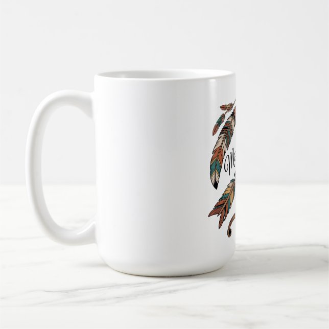 Caneca De Café Fé da Mamãe, Minha Força (Esquerda)