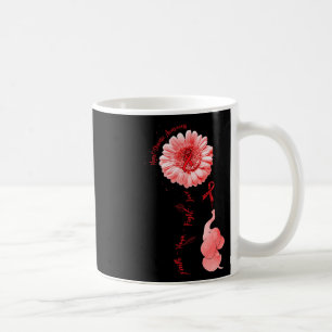 Caneca De Café Fé Esperança Luta Contra Doenças Cardíacas Sensibi