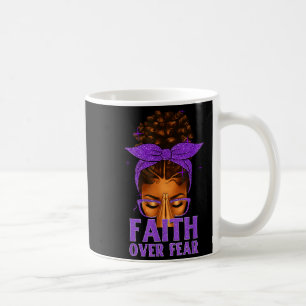 Caneca De Café Fé Sobre o Medo Mulheres Negras Afro Cristãs Afric