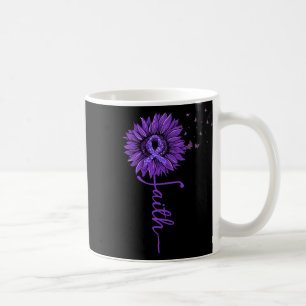 Caneca De Café Fé Sunflower Purple Heimer: consciência