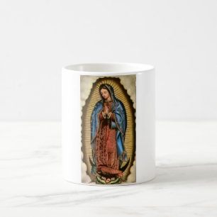 Caneca De Café Fé, Virgem Maria abençoada