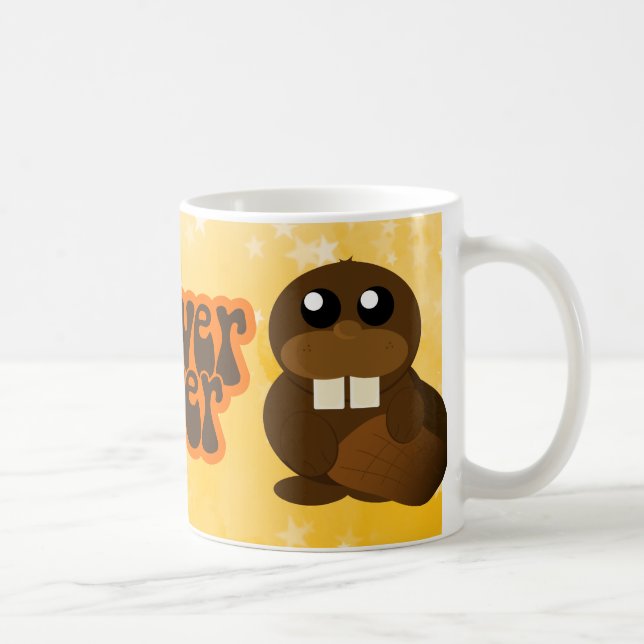 Caneca De Café Febre do Beaver (Direita)