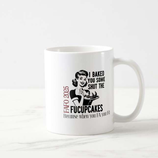 Caneca De Café Fecha Os Fucupcakes De 2025 (Direita)