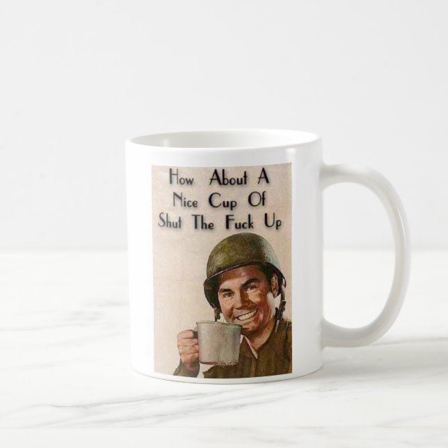 Caneca De Café Feche o F acima (Direita)