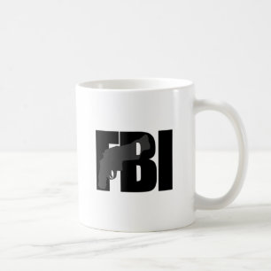 Caneca De Café Federal Bureau of Investigation do agente do FBI