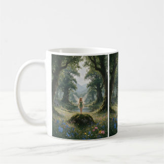 Caneca De Café Fee im verzauberten Wald