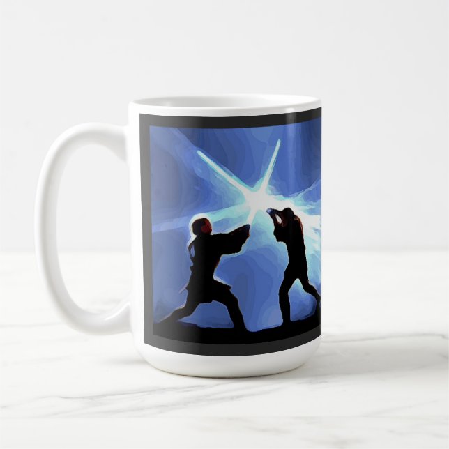 Caneca De Café Feel the Force (Esquerda)