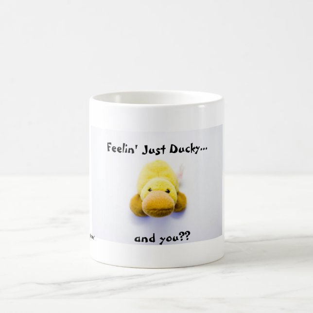 Caneca De Café Feelin apenas Ducky (Centro)