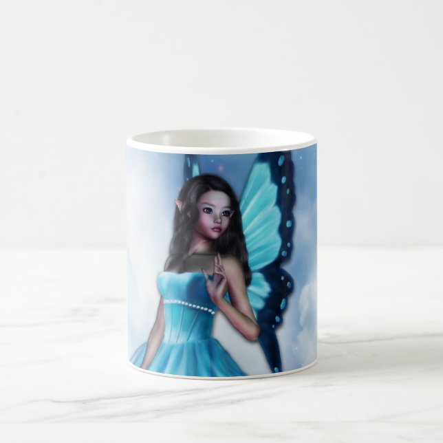 Caneca de café feericamente V. da borboleta (Centro)
