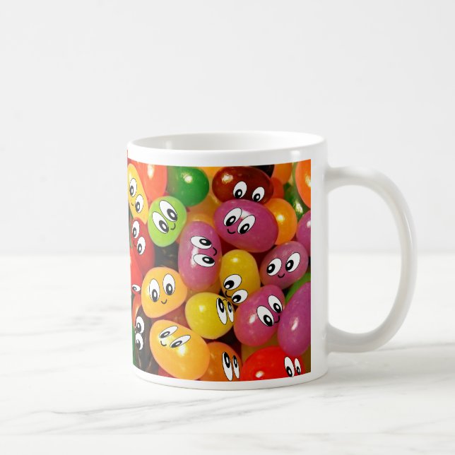 Caneca De Café Feijão de geléia bonito (Direita)