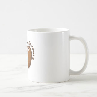 Caneca De Café Feijão Minimalista "Uma Magia Invista"
