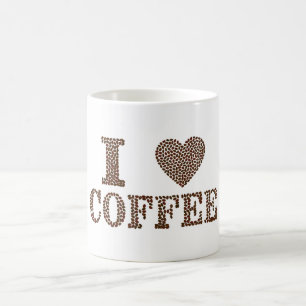 Caneca De Café Feijões de café